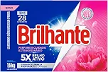 Lava-Roupas em Pó com Ativo Concentrado Brilhante Perfume e Cuidado Extraordinário Caixa 1,6kg