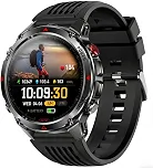 Smartwatch Relógio Inteligente GPS 3ATM Grau Militar Água Lanterna 540mAh