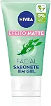 NIVEA Sabonete Facial em Gel Purificante Efeito Matte 150g, Limpeza Profunda, Controla Oleosidade, Poros Limpos, Pele Mista e Oleosa