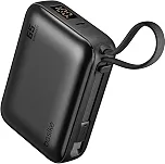 Basike Power Bank 65W, Carregador Portátil Universal 20000mAh (Cinza)