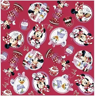 Saco de Presente ou Sacolinha Surpresa Plástica Festa Minnie e Margarida