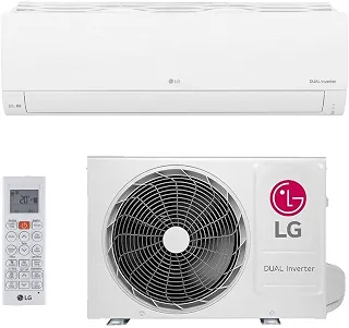 Ar Condicionado Split LG DUAL Inverter Compact +AI 9000 BTUs Quente e Frio 220V S3-W09AAQAL