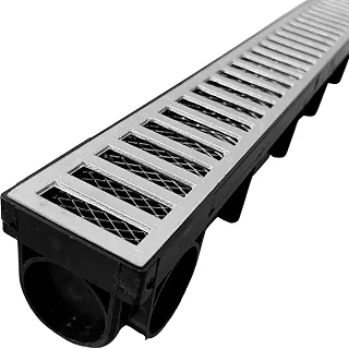 Ralo linear 6x50 coletor sifonado anti odor com tela anti inseto