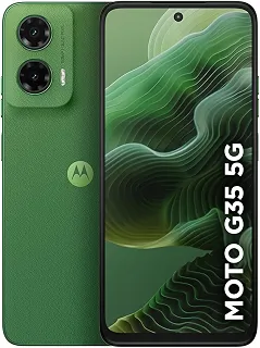 Smartphone Motorola Moto g35 5G - 128GB 4GB RAM+8GB Ram Boost e Camera 50MP com AI NFC Tela 6.7' com Superbrilho - Verde