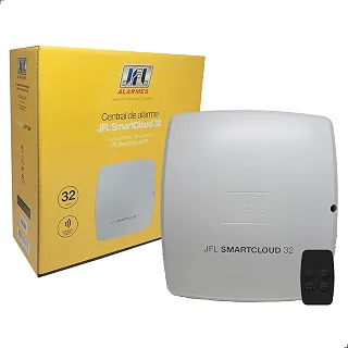 Alarme Smart Cloud 32 Jfl Com Módulo Integrado Wi-fi E Cabo