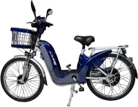 Bicicleta Elétrica E-Maxx Duos 800W Entrada USB Alarme e Seta cor Azul