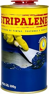 Stripalene Removedor de Tintas, Texturas e Vernizes em Gel, Lavável com Água, 500g