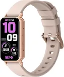 PEJE Band 1 Smartwatch Feminino com Chamadas, Tela HD 1,45' e 120+ Esportes