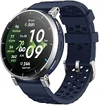 Amazfit Active 3 Premium Smart Watch 1.32' AMOLED Sapphire Display, 12-Day Battery, 4GB 5 ATM Blue