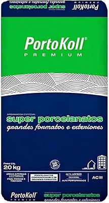 Argamassa Aciii Portokoll Super Porcelanatos Cinza 20kg