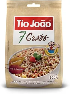 Tio João Arroz 7 Grãos Integrais Com Quinoa - 500G