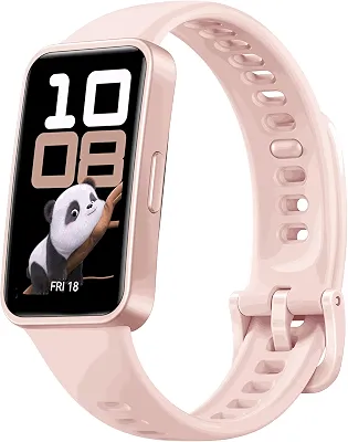 Smartwatch, HUAWEI Band 10, Caixa de Polímeros Duráveis, Análise do Sono em Nível Profissional, Assistente de Bem-estar Emocional, Relógio Smartwatch Compatível com Android e iOS, Rosa