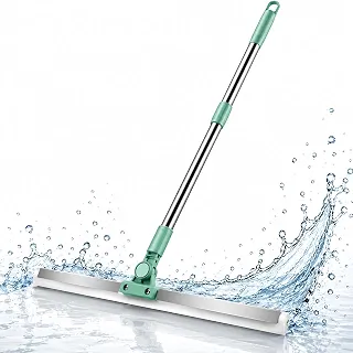 Rodo Silicone Articulado Retrátil Multiuso Ajustável 100cm Rotaciona 180°