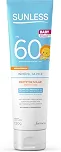 Protetor Solar Sunless Baby Invisível na Pele Fps 60 120g