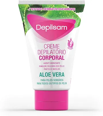 Depilsam Creme Depilatorio Corporal 100G Aloe Vera - Cx12