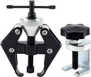 vvag Terminal de bateria e extrator do braço do limpador, kit de ferramentas de remoção do braço do limpador de para-brisa, kit de ferramentas de reparo de extrator de rolamento de braço de aço