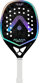 Alma Genius, Raquete Beach Tennis Pump 18K Preta e Prata Alma Genius