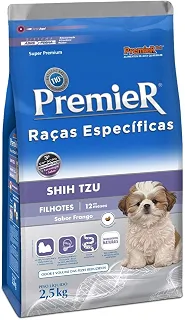 Premier - Ração Raças Específicas Shih Tzu para Cães Filhotes - 2,5kg Premier Pet Filhotes