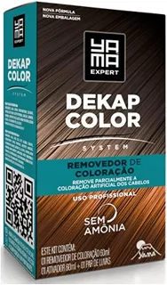 Removedor Coloração Capilar Sem Amônia Dekapcolor Yamá 120ml
