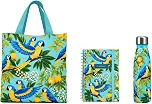 Agenda Planer mais Eco Bag Sacola e Garrafa de Aluminio Kit Presente