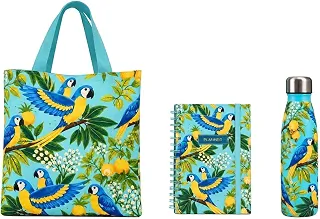 Agenda Planer mais Eco Bag Sacola e Garrafa de Aluminio Kit Presente