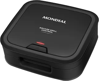 MONDIAL, Grill e Sanduicheira Square Control, Preto, 220V - SQ-02-FB