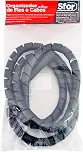 Sforplast Sfor | Organizador De Fios E Cabos | Agrupar Cabos E Organizar Ambientes (19Mm X 1 5M Preto)