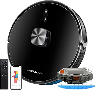 Robô Aspirador Liectroux XR500 Pro 3 em 1 Aspira Varre Passa Pano Com Aplicativo Compatível Com Alexa e Google Mapeamento Inteligente Salva os Mapas Bivolt Com Sotaques Brasileiros