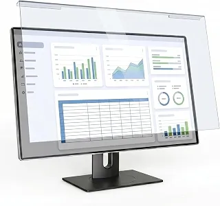 Protetor de tela de luz azul para pendurar para monitor de 23, 23,6, 23,8, 24 polegadas