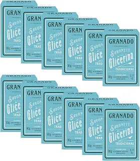 Granado Sabonete Glicerina, Tradicional, 90g, 12 unidades