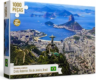 Quebra - Cabeça 1000 Peças Brasil