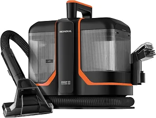 MONDIAL Extratora e Higienizadora Portátil Deep Cleaner II, Preto/Laranja, 1800W, 110V - EXP-02-O