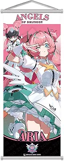 Rainteam Pôster Zenless Zone Zero para os amantes de jogos pendurado na parede impressão HD artística rolagem tela pôster de personagens para sala de estar quarto decoração interna (Aria)