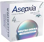 Asepxia Kit 4 Sabonete Corporal Neutro Derma 85g - Pele Sensível e Rosto