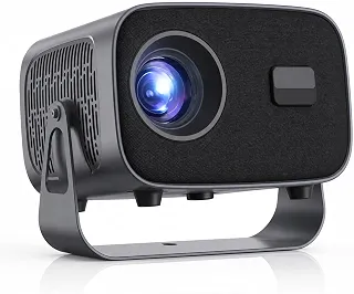 Projetor Portátil A10 Plus HD 720p | Android Integrado | Wi-Fi 2.4G/5G + Bluetooth | Compatível com Alexa | Auto Keystone e Foco Eletrônico | Projeção Até 120' | Home Cinema