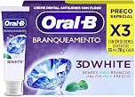 Oral-B Pasta de Dente 3D White Brilliant Fresh, 3 Unidades de 70 g