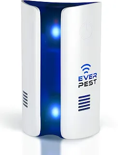 Repelente ultrassônico para controle de pragas - protetor eletrônico de insetos - Roach Bed Bug Mouse Roent Mosquito Killer - Repelente de rejeição interno - para baratas, formigas, ratos, mosca, rato