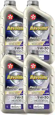 Kit 4 ProDS Full Synthetic Motor Oil API SQ SAE 5W-30 1 Litro - Proteção Superior Contra LSPI e Desgaste
