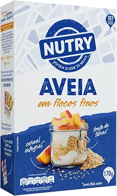 Nutry Aveia Em Flocos Finos 170G