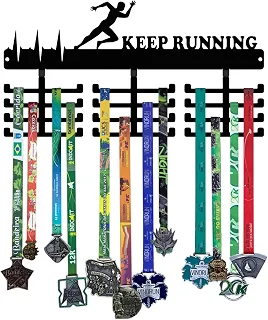 Porta Medalhas em Aço - 50 Medalhas - Corrida de rua 17