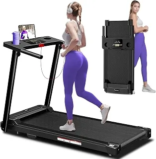 Esteira Ergométrica Eletrica Bivolt 110V 220V Sem Conversor Aparelho de Academia Dobravel Portatil para Treino Mini Walking Pad Fitness Eletronicos com Motor 1,5HP Mecanica Elite 110KG