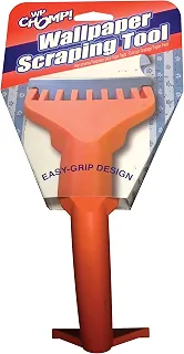 WP CHOMP! Raspador de ferramenta de raspagem de papel de parede 52016: pasta adesiva, remoção multiuso