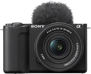 Sony Alpha ZV-E10 II K | Câmera de vídeo com lente intercambiável sem espelho APS-C com kit de zoom de potência de 16-50 mm f/3,5-5,6