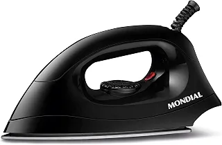 MONDIAL Ferro de Passar a Seco Preto, 1000W, 110V - FSN-55-B