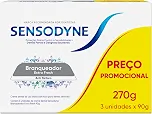 Sensodyne Creme Dental Branqueador Extra Fresh com Flúor, Leve 3 e Pague 2, Anti Tártaro, Contra Sensibilidade, 90g cada