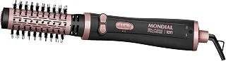 Escova Rotativa, Mondial, Preto/Golden Rose, 1200W, Bivolt - ERB-01