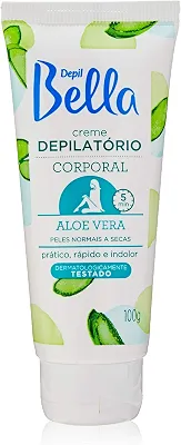 Creme Depilatório Corporal com Aloe e Vera, Depil Bella, 100G