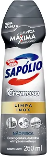 Limpador de Inox Sapólio Radium, 12/250ml
