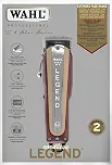 Máquina P/Corte Cabelo Legend Profissional Com Motor Potente, Lâminas De Precisão, Ideal Para Fade, Degradê E Cortes Masculinos Com Alta Performance E Durabilidade Superior - Wahl
