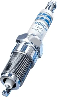 Bosch Automotive (8121) Velas de ignição de platina dupla com fio fino OE - Pacote com 4